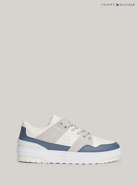 Tommy Hilfiger Low Basket White Trainers (AC2052) | €165
