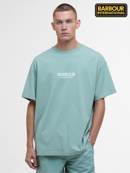 Barbour® International Oversized Formula 100% Cotton T-Shirt (AC2116) | €72