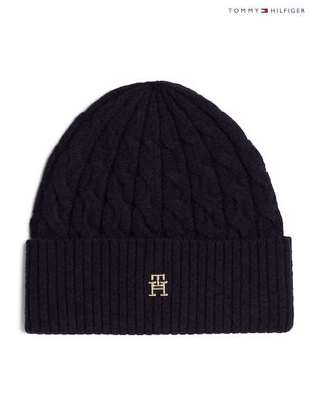 Tommy Hilfiger Naval Cable Brown Beanie (AC2184) | €42