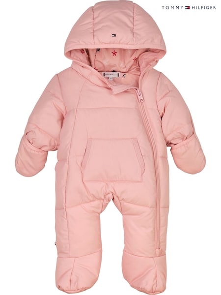 Roz - Costum de schi uni Tommy Hilfiger: Jachetă (AC2213) | 491 LEI