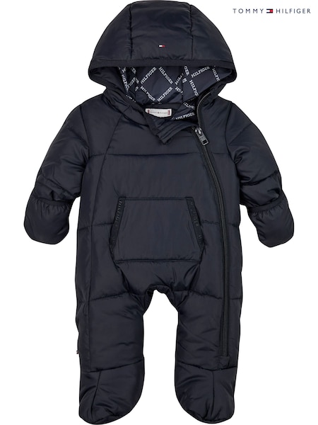 Albastru - Costum de schi uni Tommy Hilfiger: Jachetă (AC2218) | 573 LEI