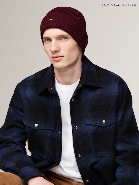 Tommy Hilfiger Red Flag Pima Cotton Beanie (AC2224) | €26