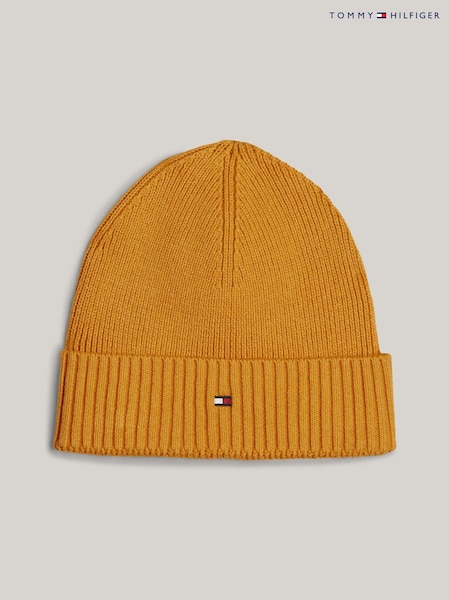 Tommy Hilfiger Yellow Flag Pima Cotton Beanie (AC2227) | €23