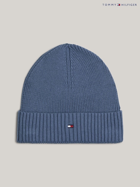 Albastru - Tommy Hilfiger Flag Pima Cotton Căciuliță (AC2245) | 143 LEI