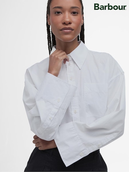 Barbour® White 100% Cotton Angela Shirt (AC2257) | €103