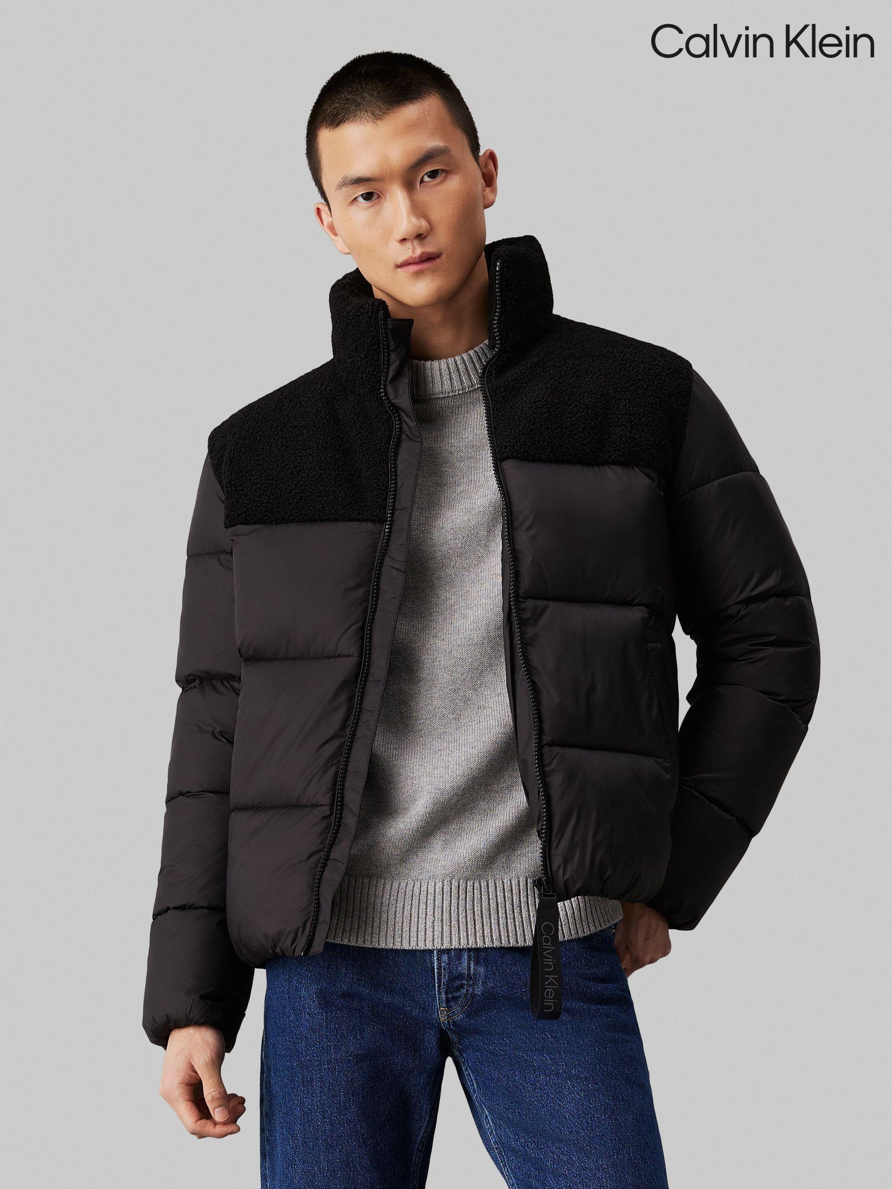 Calvin klien black jacket deals