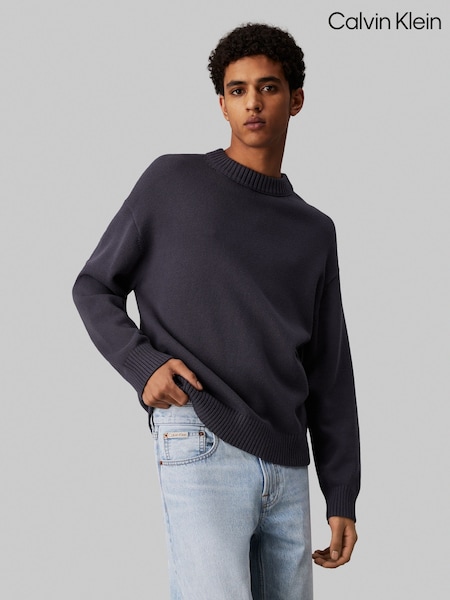 Calvin Klein Cotton Wool Crew Neck Jumper (AC2391) | €77