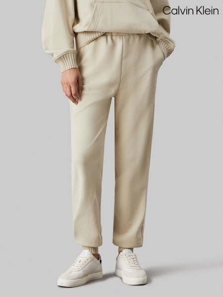 Calvin Klein Natural Woven Label Jog Trousers (AC2395) | €65