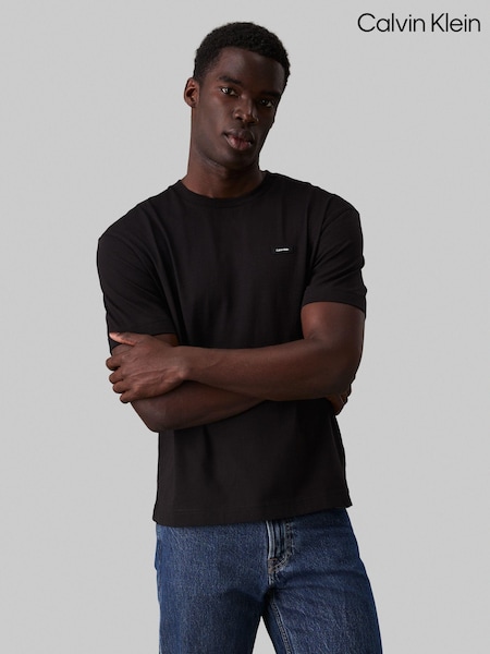 Calvin Klein Black 100% Cotton Comfort Fit T-Shirt (AC2398) | €31