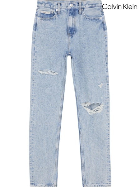 Calvin Klein Blue Slim Fit Authentic Straight Jeans (AC2432) | €59