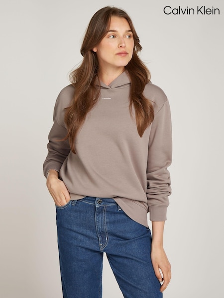 Calvin Klein Regular Fit Nano Logo Fleece Hoodie (AC2436) | ‏291 د.إ.‏