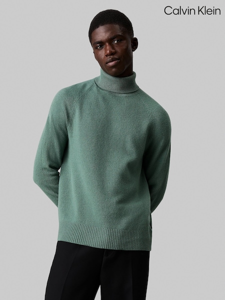 Calvin Klein Luxury Wool Turtleneck Jumper (AC2446) | 585 LEI