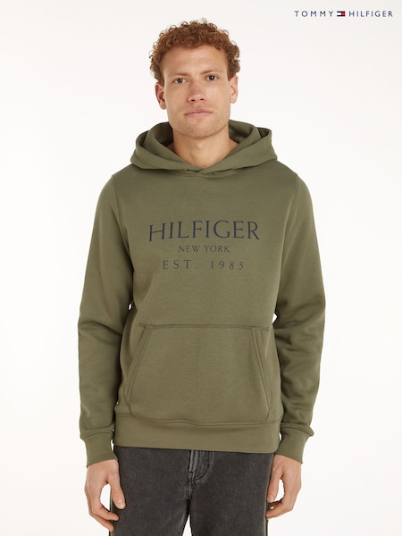 Verde - Tommy Hilfiger Hanorac cu glugă (AC2494) | 469 LEI