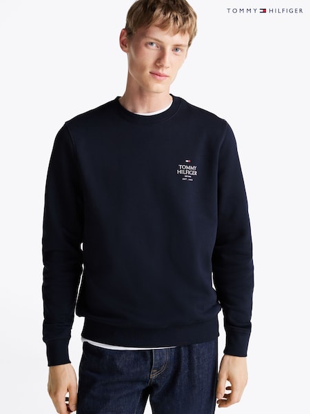 Tommy Hilfiger Blue Stack Sweatshirt (AC2500) | €59