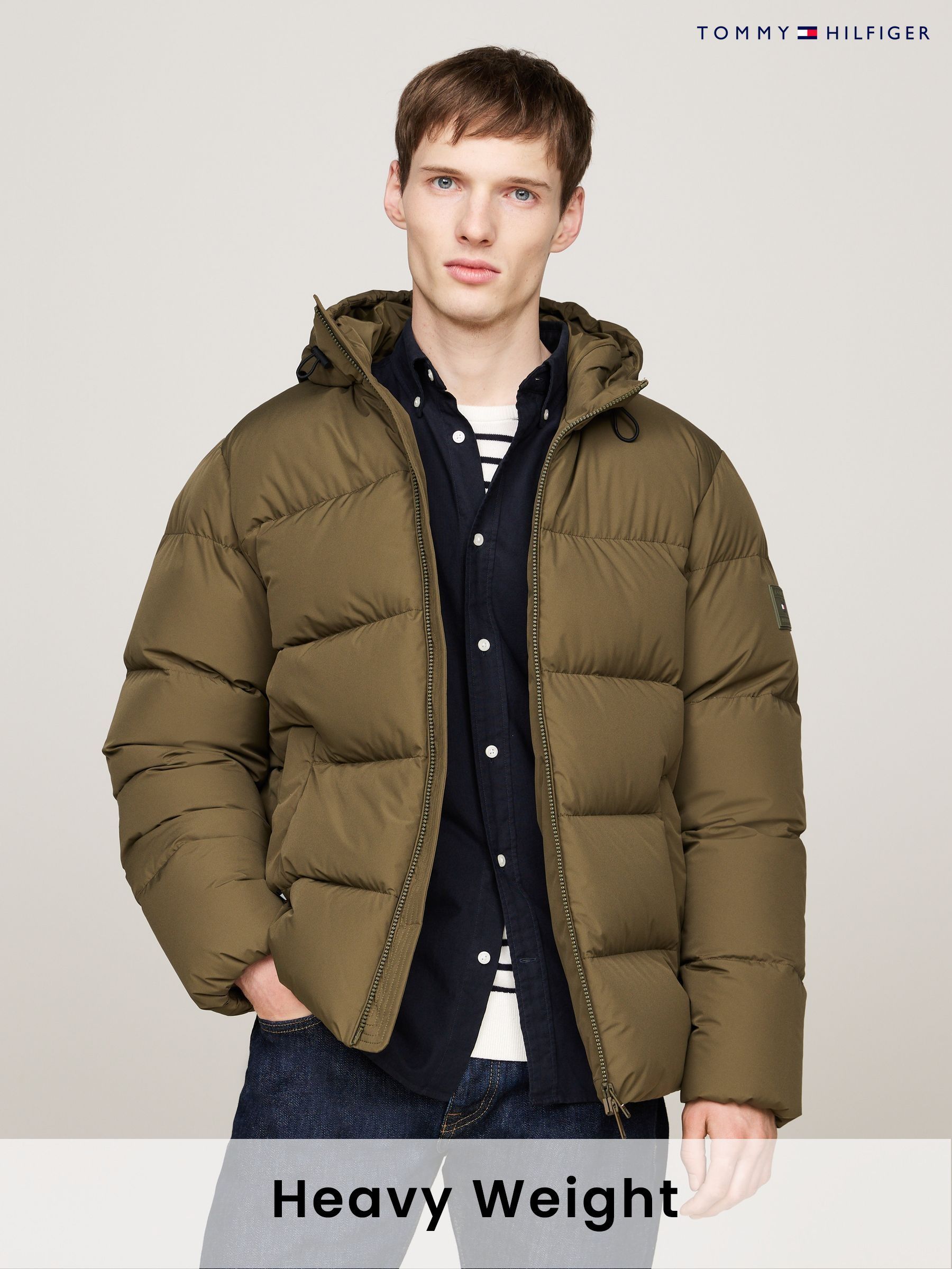 Mens padded jacket tommy hilfiger 2025