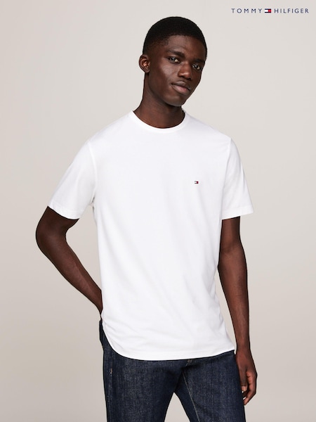 Tommy Hilfiger White Technical T-Shirt (AC2594) | €79
