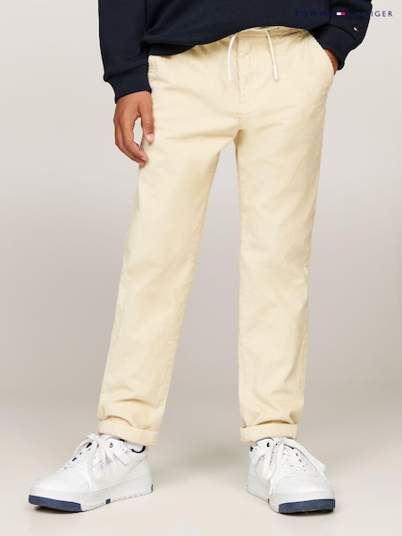 Tommy Hilfiger Corduroy White Pants (AC2641) | €79