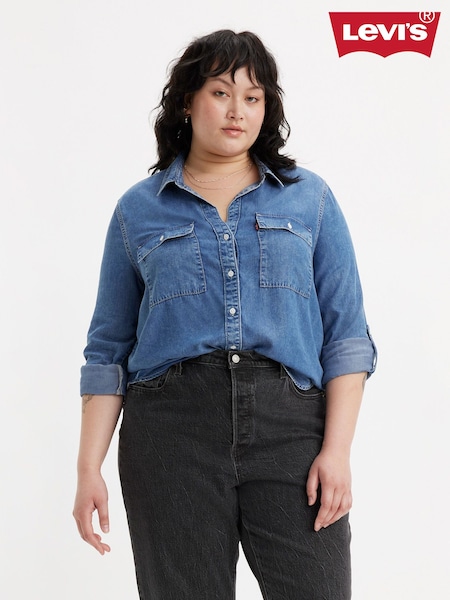 Levi's® In Patches 2 Curve Doreen Utility Denim Shirt (AC2647) | €107