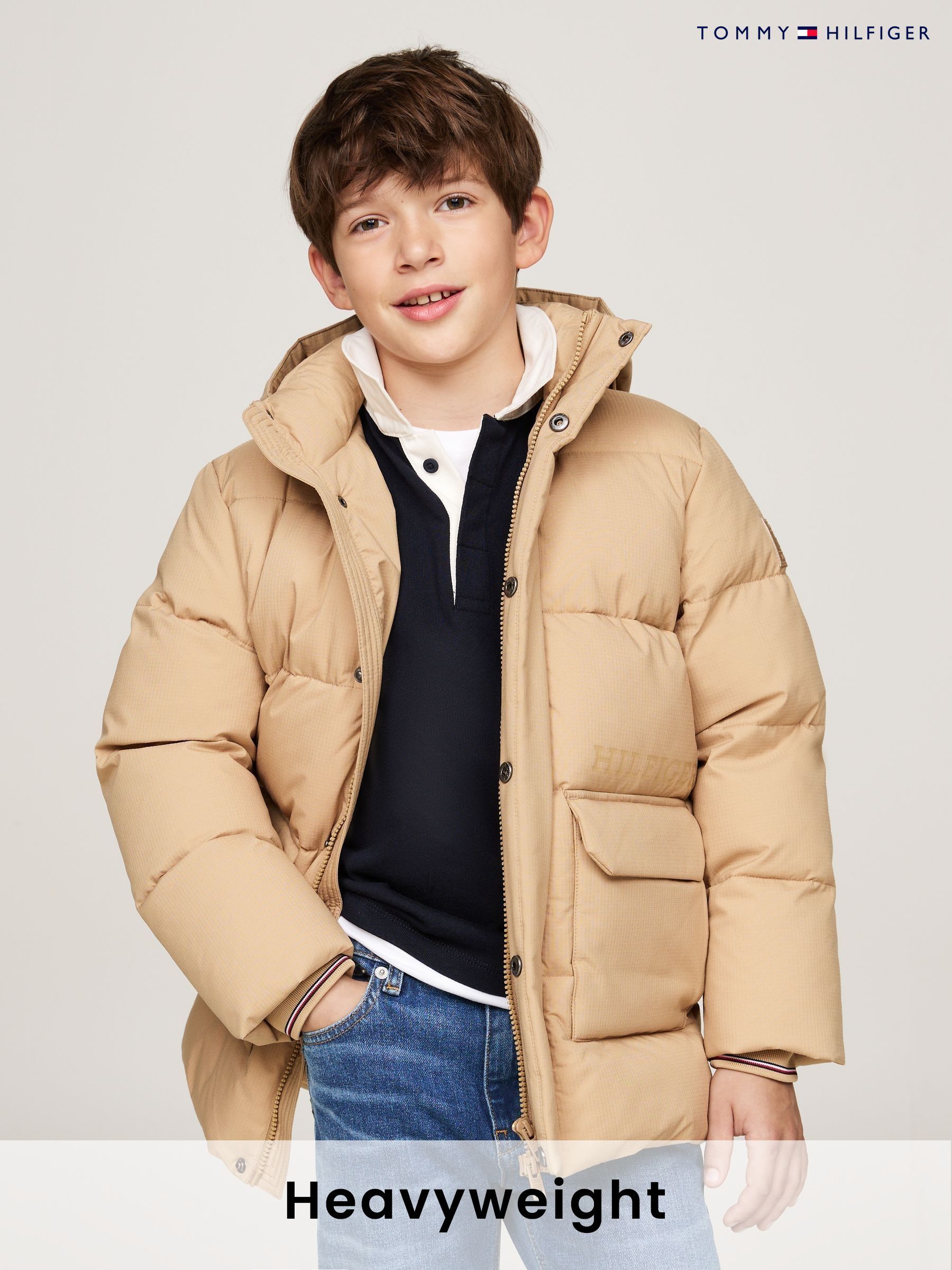 Tommy hilfiger boys coat discount