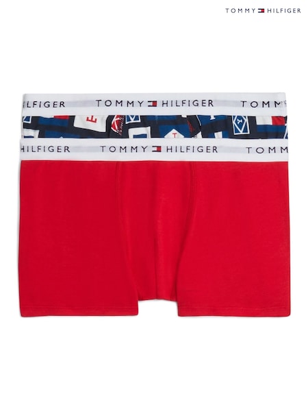 Tommy Hilfiger Signature Essential Print Trunks 2 Pack (AC2686) | ‏73 د.إ.‏