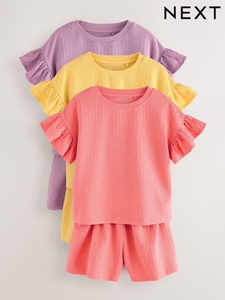 Morado/naranja - Short Pyjamas 3 Pack (3-16yrs) (AC2730) | 35 € - 46 €