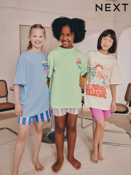 Azul/Verde - Pyjamas 3 Pack (3-16yrs) (AC2733) | 40 € - 50 €
