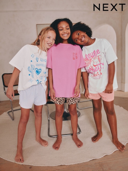 Azul/rosa - Pyjamas 3 Pack (3-16yrs) (AC2735) | 37 € - 47 €