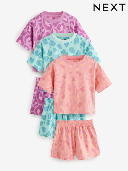 Morado/naranja - Pyjamas 3 Pack (3-16yrs) (AC2740) | 36 € - 46 €