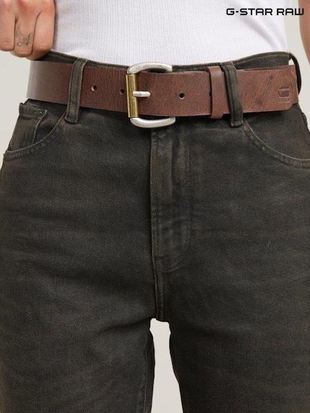 G Star Brown Dask Leather Belt (AC2855) | €36