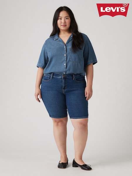 Levi's® Clever Girl Curve Shaping Bermuda Denim Shorts (AC2860) | €72
