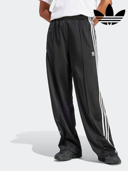 adidas Black Firebird 3 Stripe Straight Trackpants (AC2874) | R$ 590
