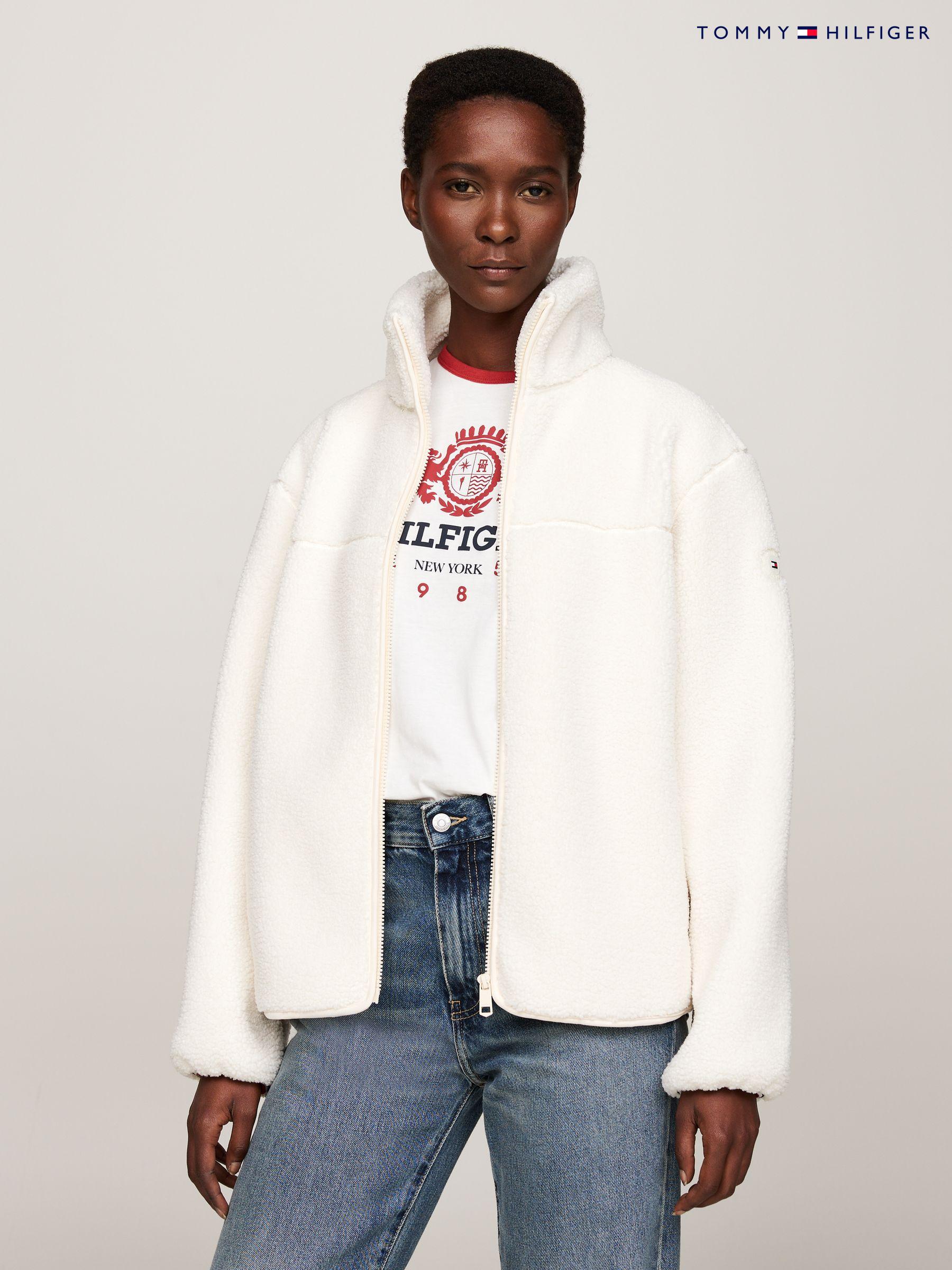Tommy hilfiger borg jacket cheap
