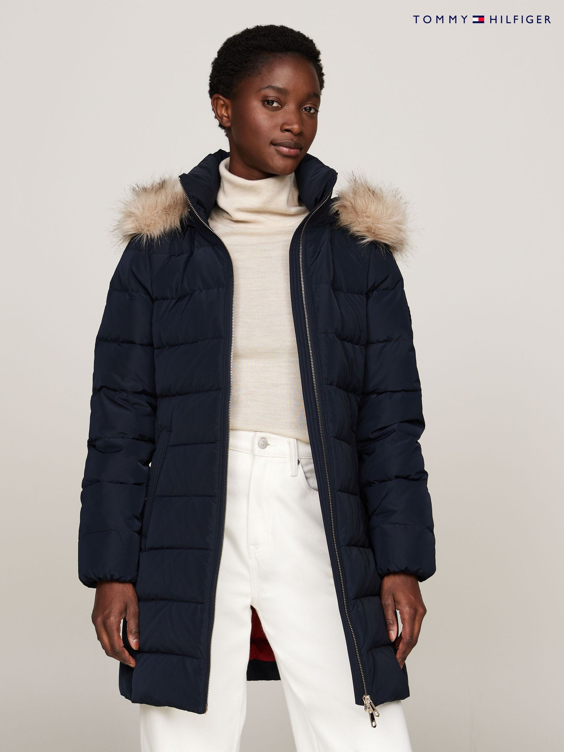 Women's coats tommy hilfiger on sale