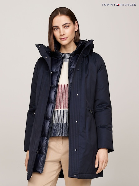 Tommy Hilfiger Blue Padded Parka Jacket (AC2943) | 16,222 UAH