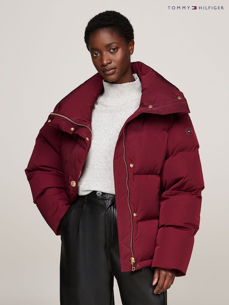 Tommy Hilfiger Red Gold Button Down Jacket (AC2948) | €424