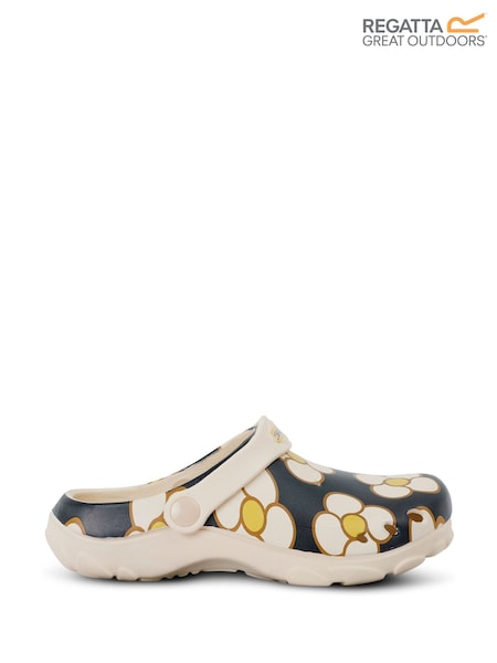 Regatta Black Kids' Orla Kiely Clogs (AC2986) | AED105
