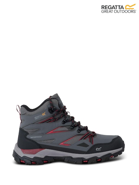 Regatta Brown Womens Holcombe III Mid Waterproof Walking Boots (AC2989) | ₪352