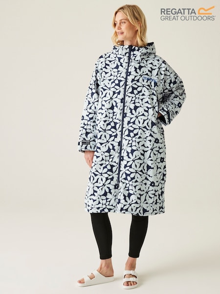 Regatta Blue Adult Waterproof Changing Robe (AC3009) | €95