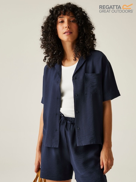 أزرق - Regatta Womens Salise Shirt (AC3020) | ‏163 د.إ.‏