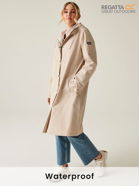 Regatta Cream Womens Reinna Waterproof Jacket (AC3046) | ₪352