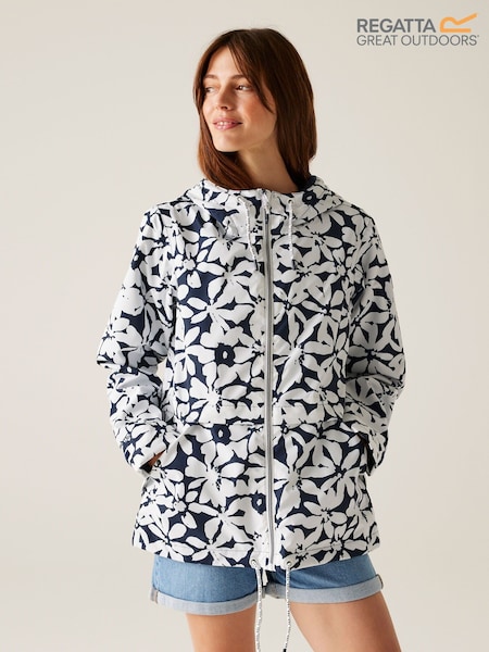 KÉK/Fehér - Regatta Womens Bayletta II Waterproof Jacket (AC3048) | 29 140 Ft