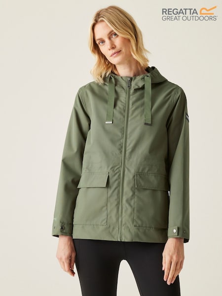 Regatta Green Womens Otilie Waterproof Jacket (AC3049) | ₪297