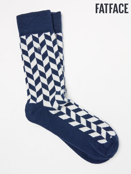 FatFace Cosy Chevron Socks (AC3197) | €13