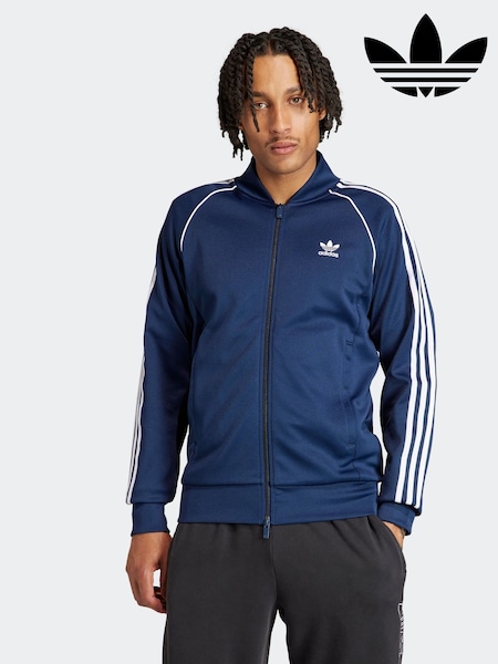 adidas originals Navy Adicolor Classics Super Star Track Top (AC3216) | AED379