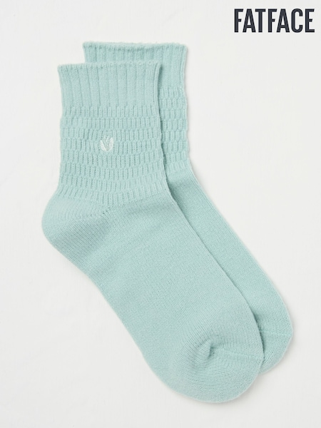 FatFace Green Super Soft Cosy Socks (AC3271) | R$ 80