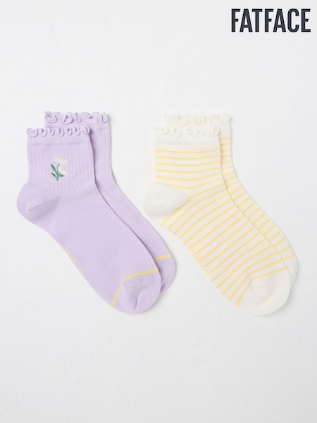 FatFace 2 Pack Women's Ankle Socks (AC3284) | € 11