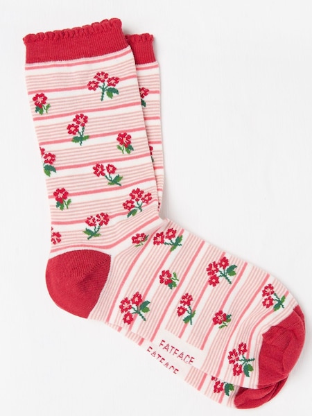 FatFace Stripe Floral Socks (AC3291) | 11 €