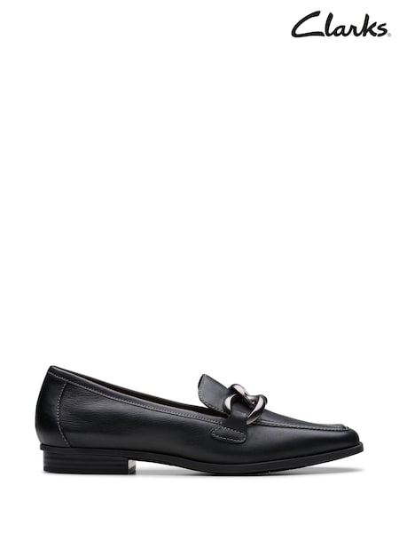 Negru - Pantofi din piele Clarks Sarafyna Iris (AC3342) | 521 LEI