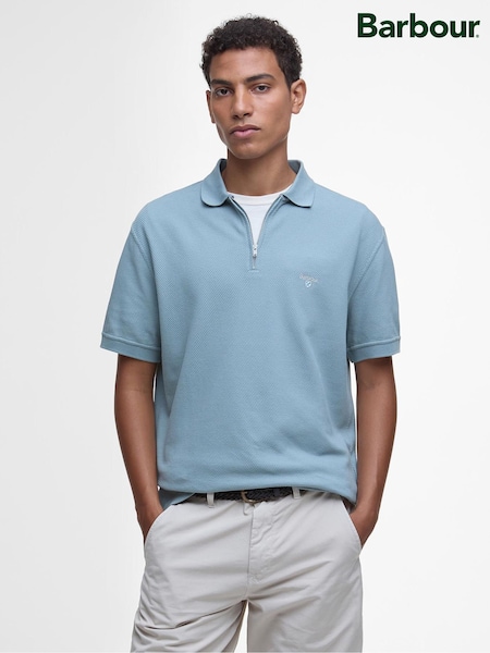 Barbour® Green 100% Cotton Hingham Polo Shirt (AC3428) | €129