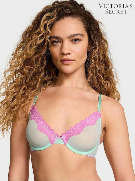 Victoria's Secret Waterfall Green Unlined Demi Bra (AC3524) | €27